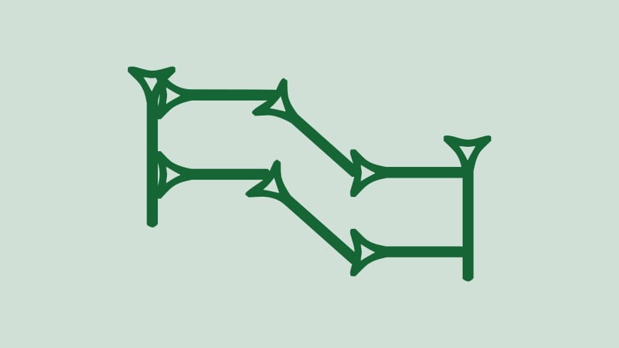 𒌫

Reading: ur₂
Meaning: root, trunk