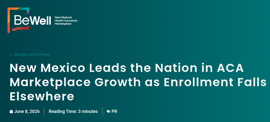 Screenshot of headline of linked article